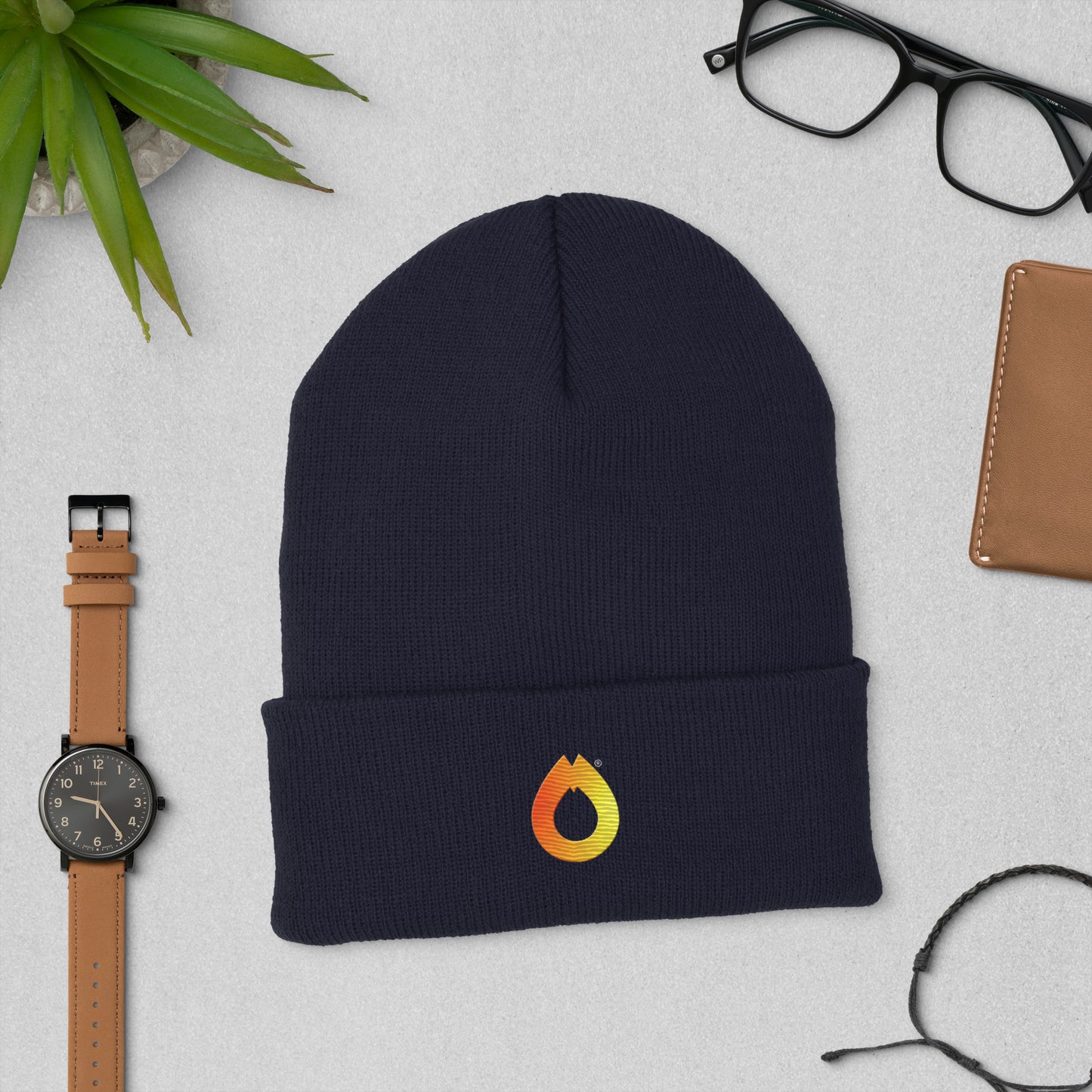 Cuffed hat
