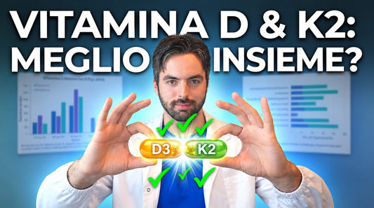Vitamina D3 e K2: insieme o separate?